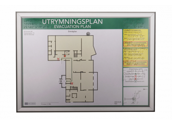 Taktila utrymningsplaner 1